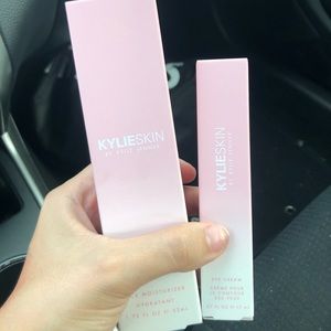 Kylie skin face moisturizer and Eye cream new